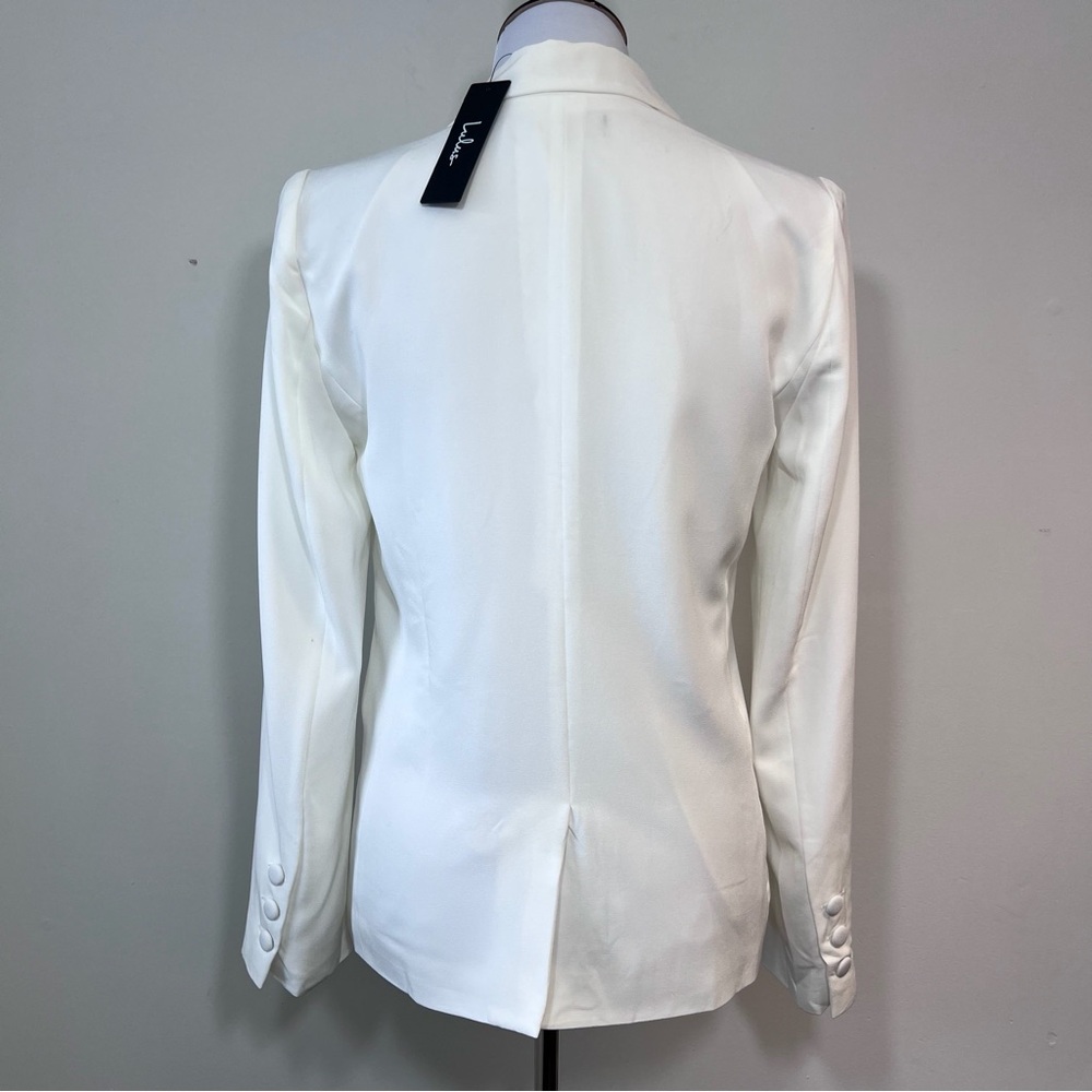 LULU’S White Ivory Blazer - Picture 5 of 11